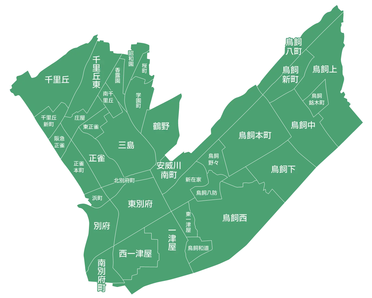 摂津市地図